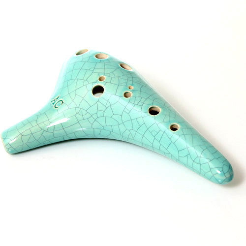 Sonoro Ocarina Alto C in Jade Crackle