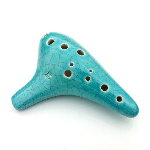 Allegro Ocarina Alto C in Jade Crackle
