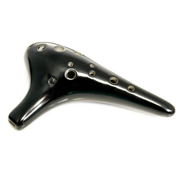 Sonoro Ocarina Alto C in Midnight Black