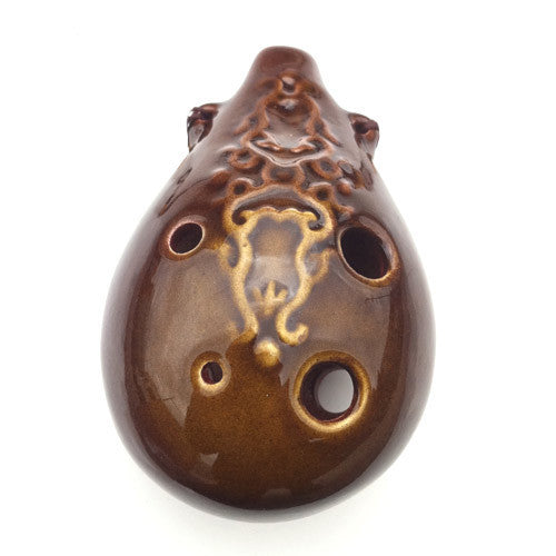 Scarab Ocarina Alto C in Java Brown
