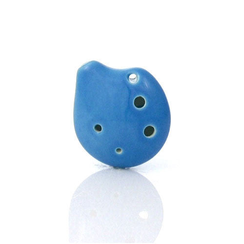 Seedpod Ocarina Soprano C Clearwater Blue