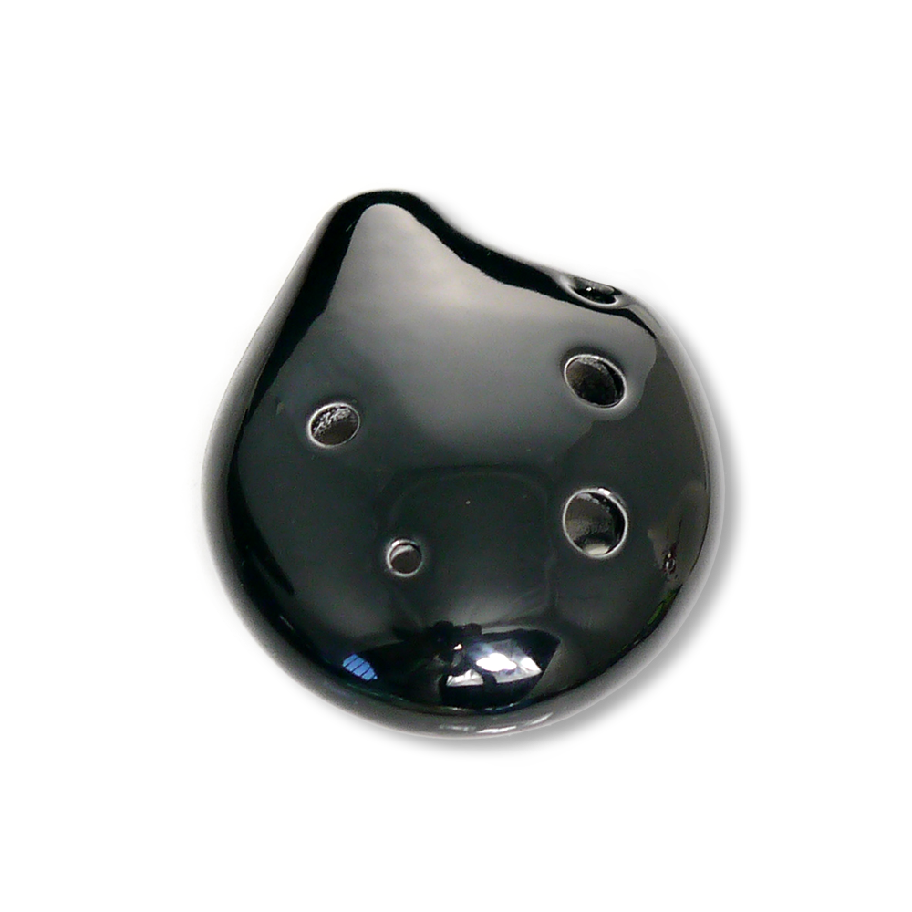 Seedpod Ocarina Soprano C in Midnight Black