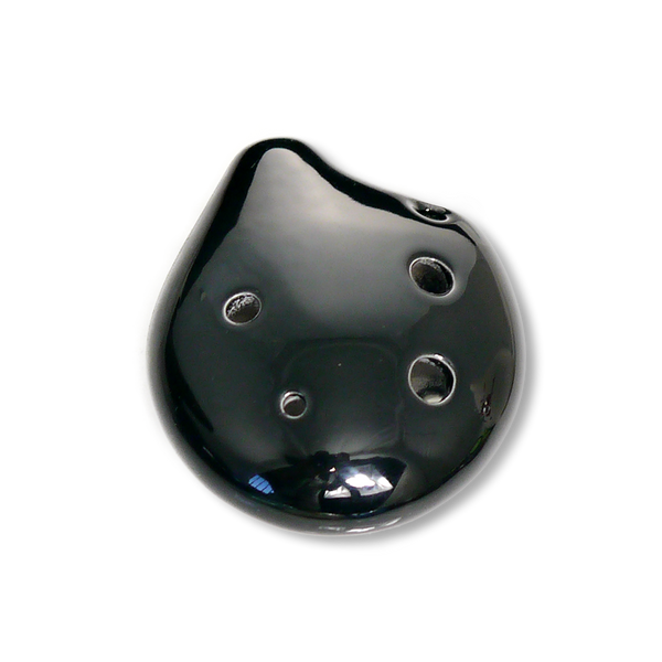 Seedpod Ocarina Soprano C in Midnight Black
