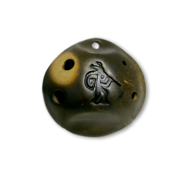 Pendant Ocarina Soprano Bb with Kokopelli