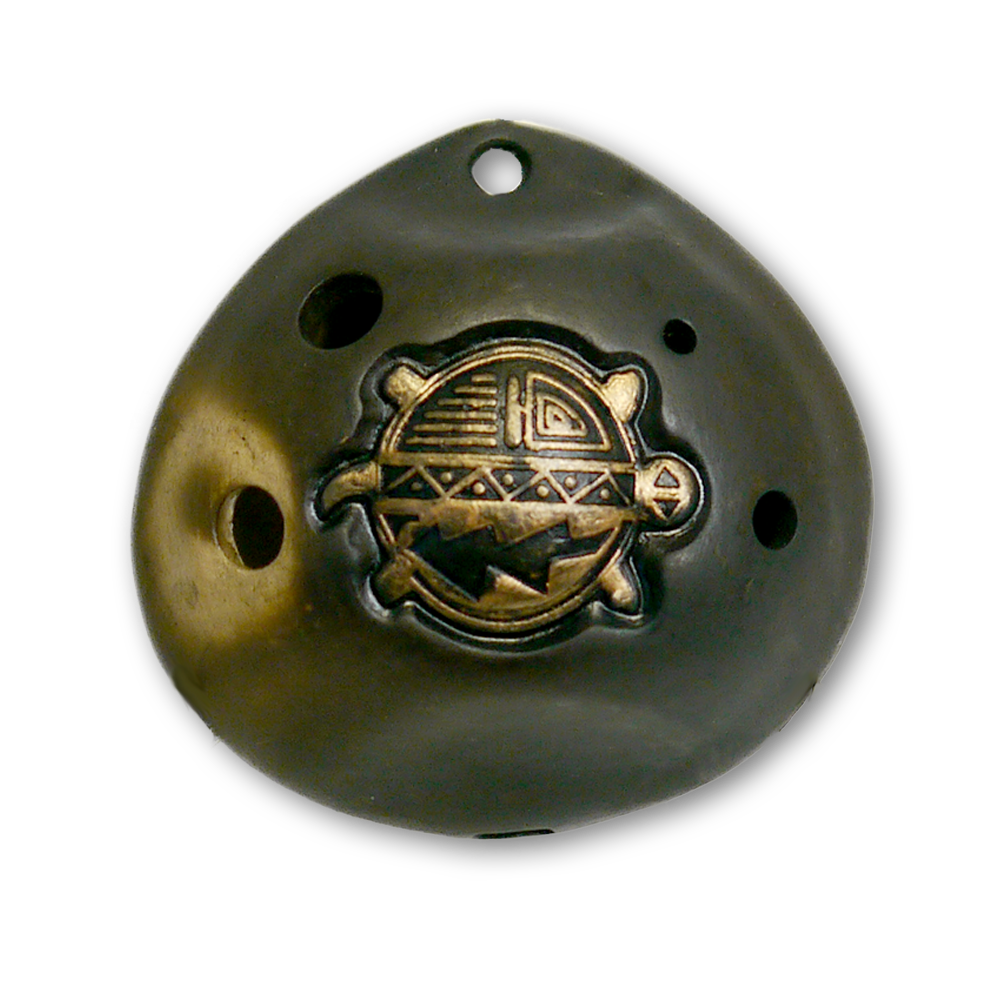 Pendant Ocarina Soprano G with Turtle Design