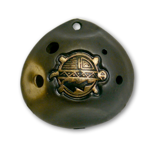 Pendant Ocarina Soprano G with Turtle Design