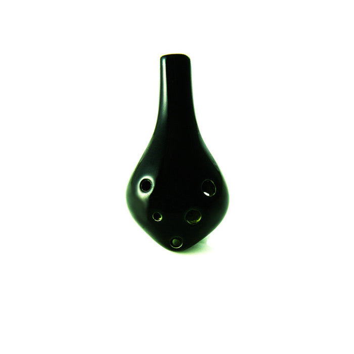 Teardrop Ocarina Soprano G in Midnight Black