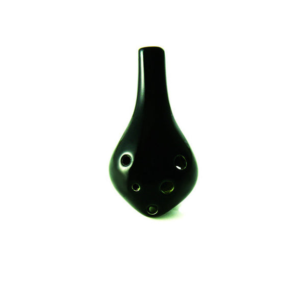 Teardrop Ocarina Soprano G in Midnight Black